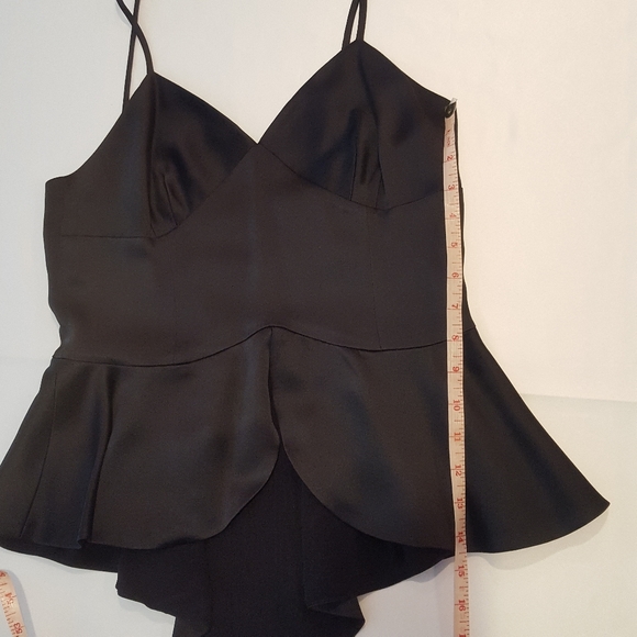 Sexy Satin~Italian Designer Moschino Satin Peplum Cami Top - Picture 11 of 16